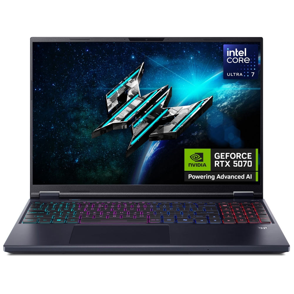 Acer PHN16-73 Laptops - 16 Inches - 16GB - Black