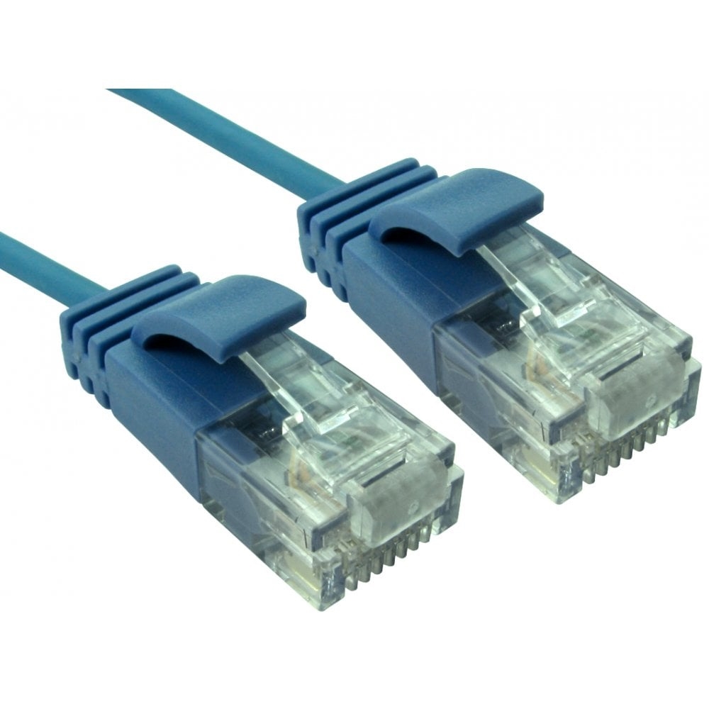 Cables Direct ERSLIM-100HB Networking Cables - Blue