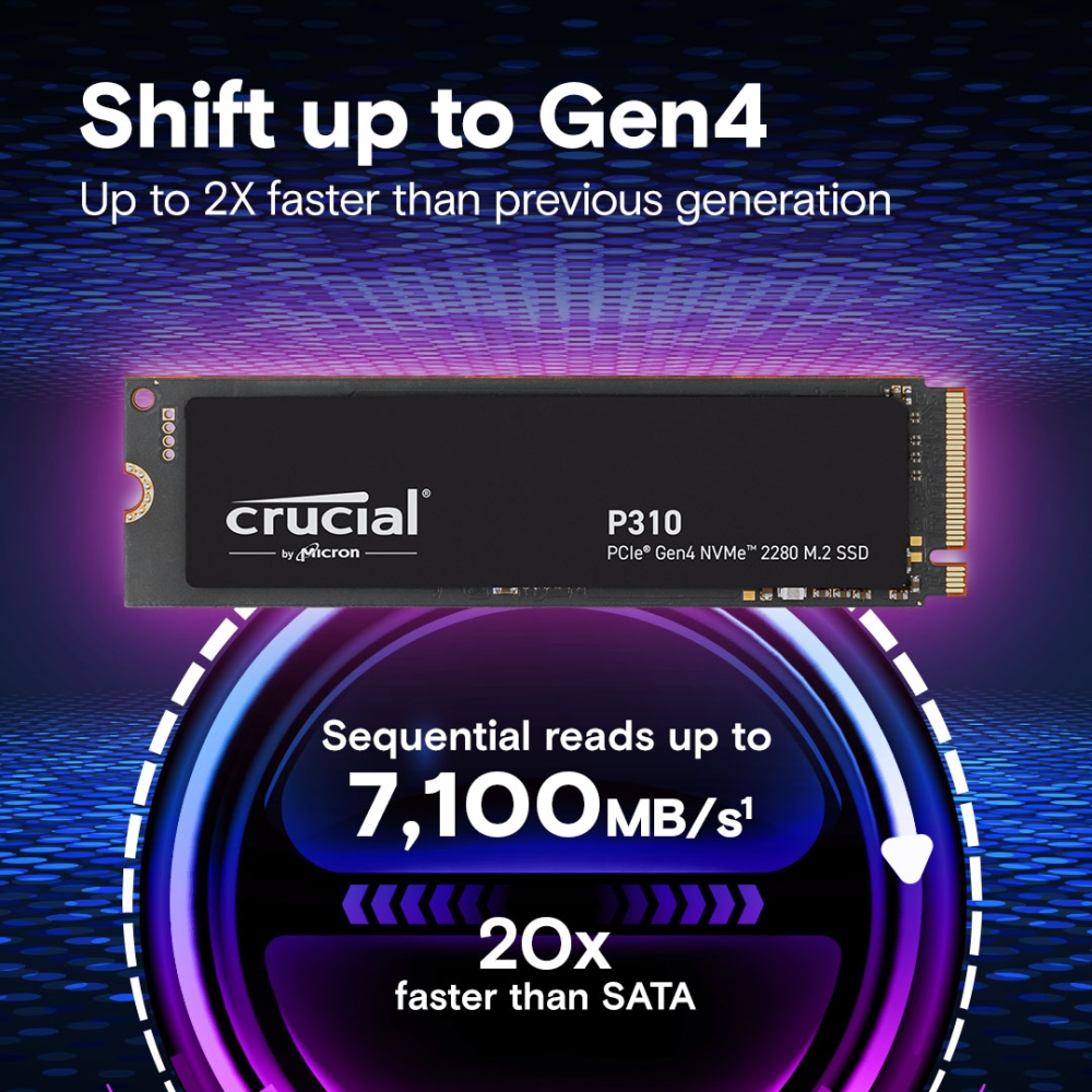 Crucial P310 Internal Solid State Drives