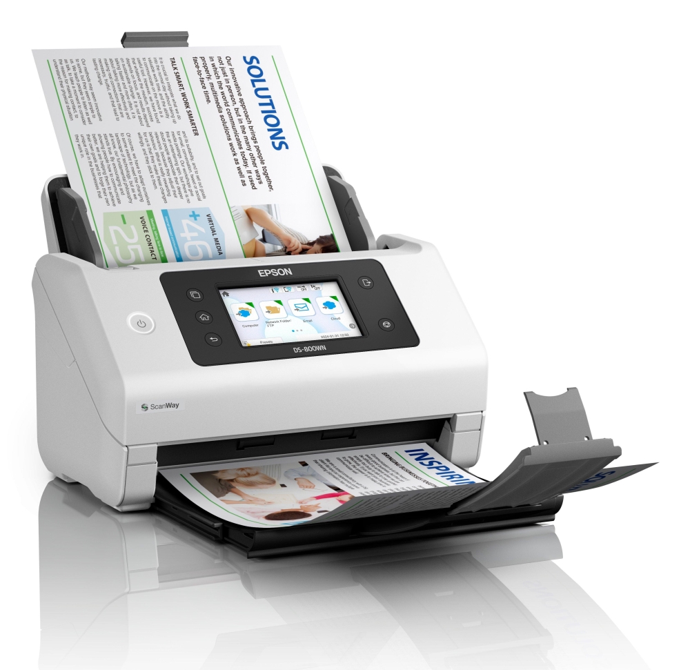 Epson DS-800WN Scanners - 4.2 Inches - White
