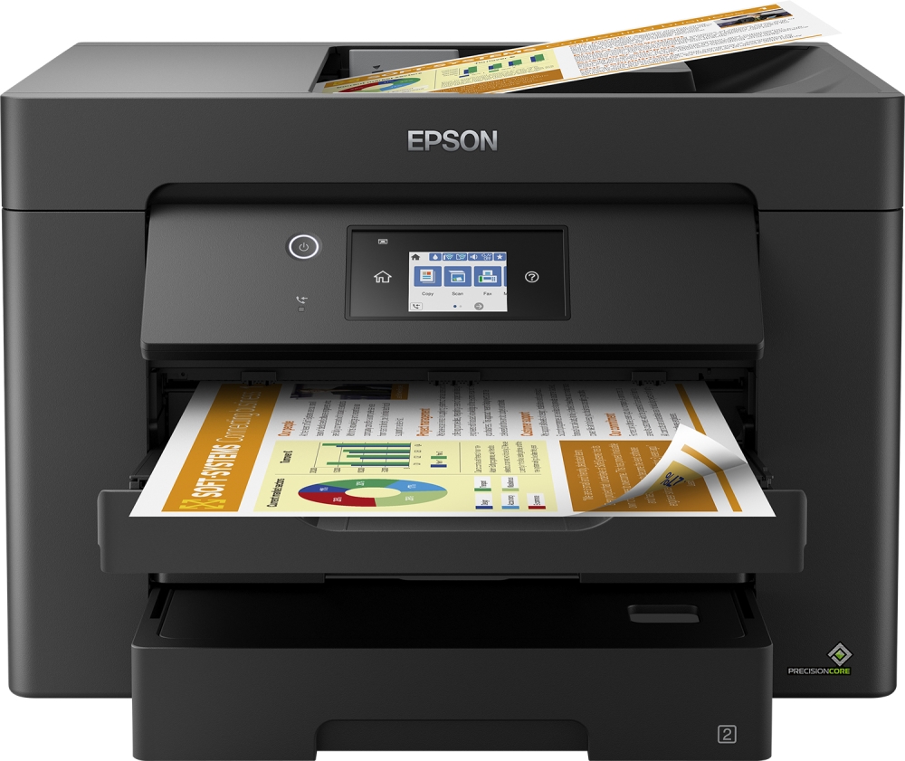 Epson WF-7830DTWF Multifunction Printers - 2.7 Inches - Black