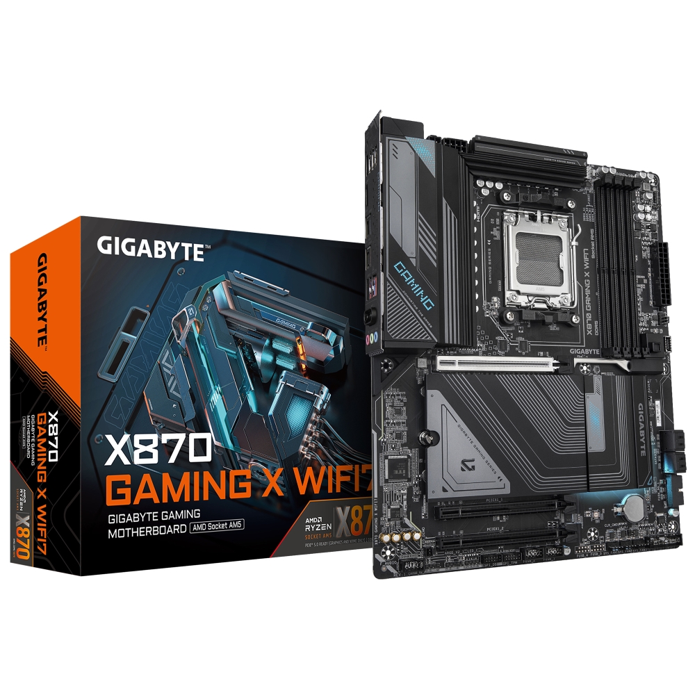 Gigabyte X870 Motherboards - Black
