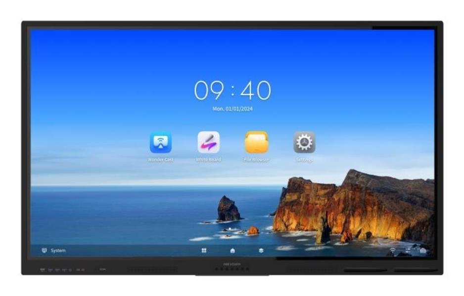 Hikvision DS-D5B65RB Interactive Whiteboards - 65 Inches - Black