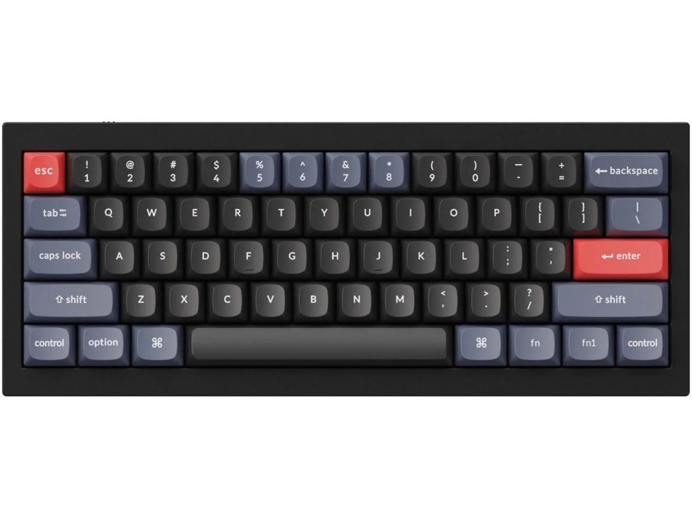 Keychron USA Q4 60% QMK/VIA RGB Tactile Aluminium Mac/PC Carbon Black Custom Keyboard