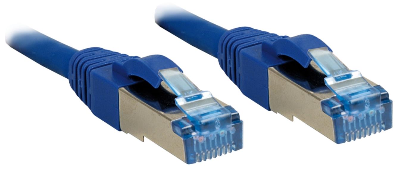 Lindy Cat6a Networking Cables - Blue