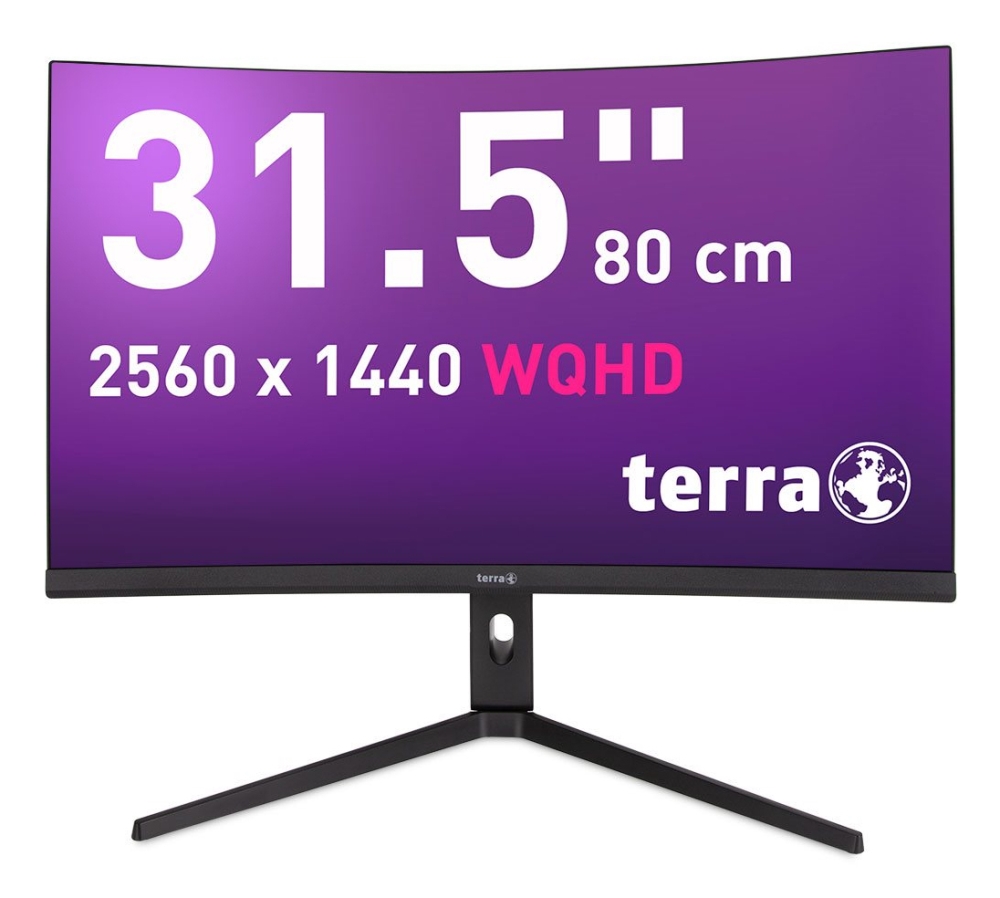 TERRA 3285W Computer Monitors - 31.5 Inches - Black