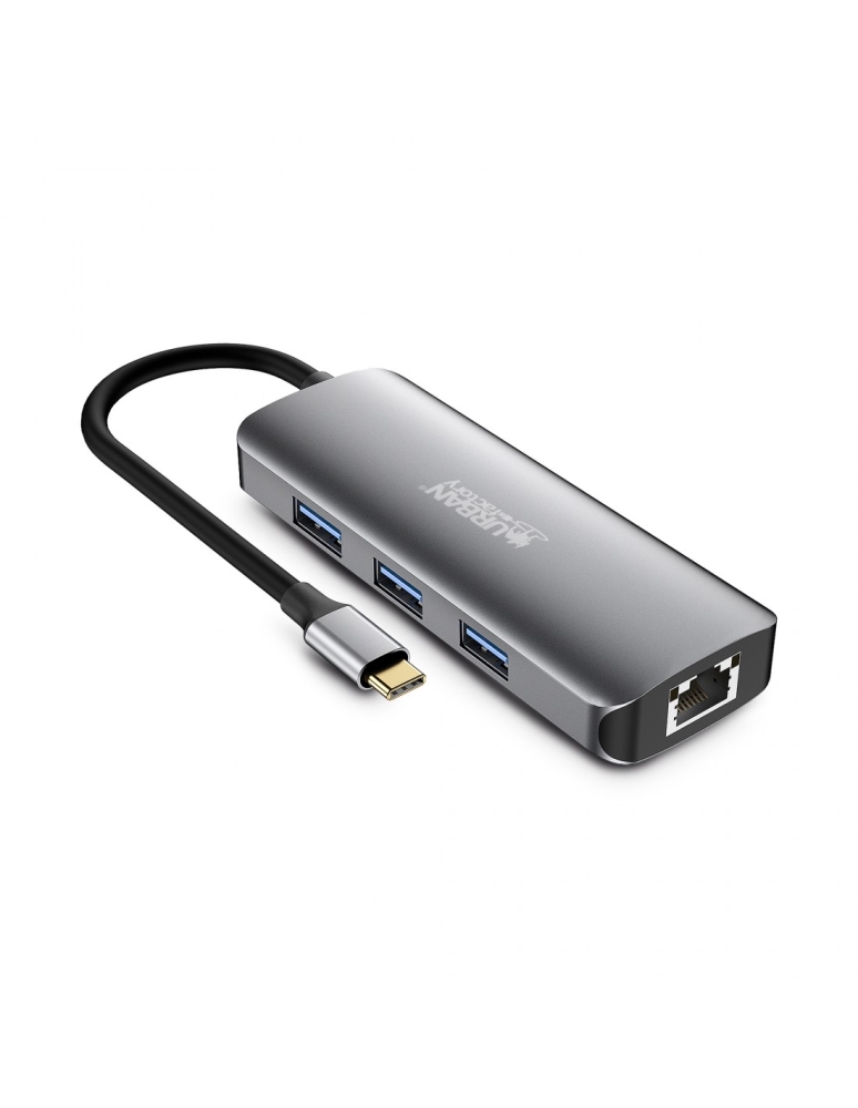 Urban Factory MHC50UF Laptop Docks & Port Replicators - Grey