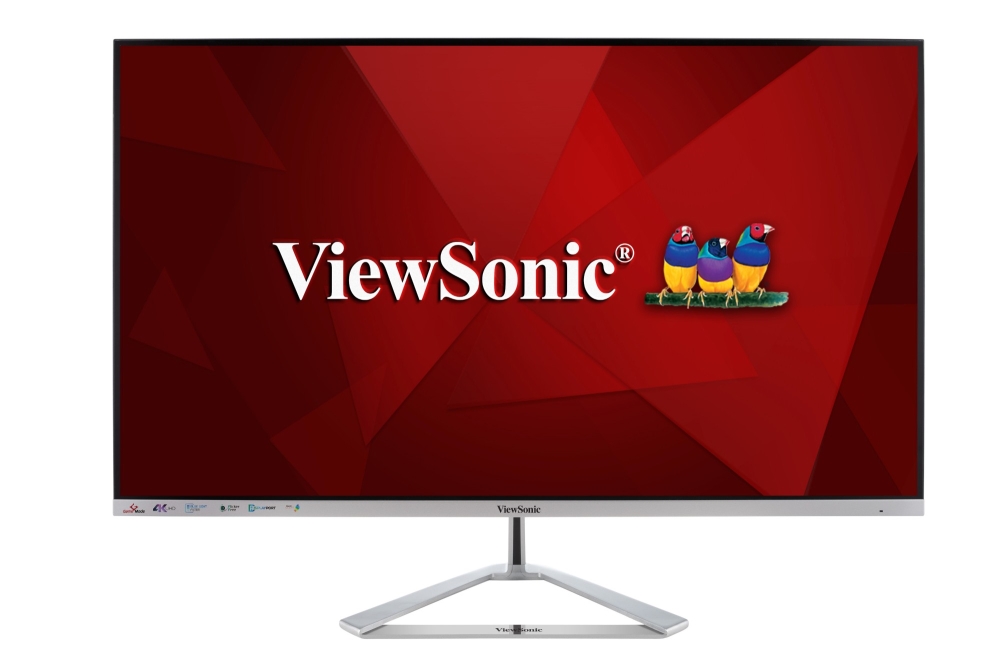 Viewsonic VX3276-4K-mhd Computer Monitors - 32 Inches - Silver
