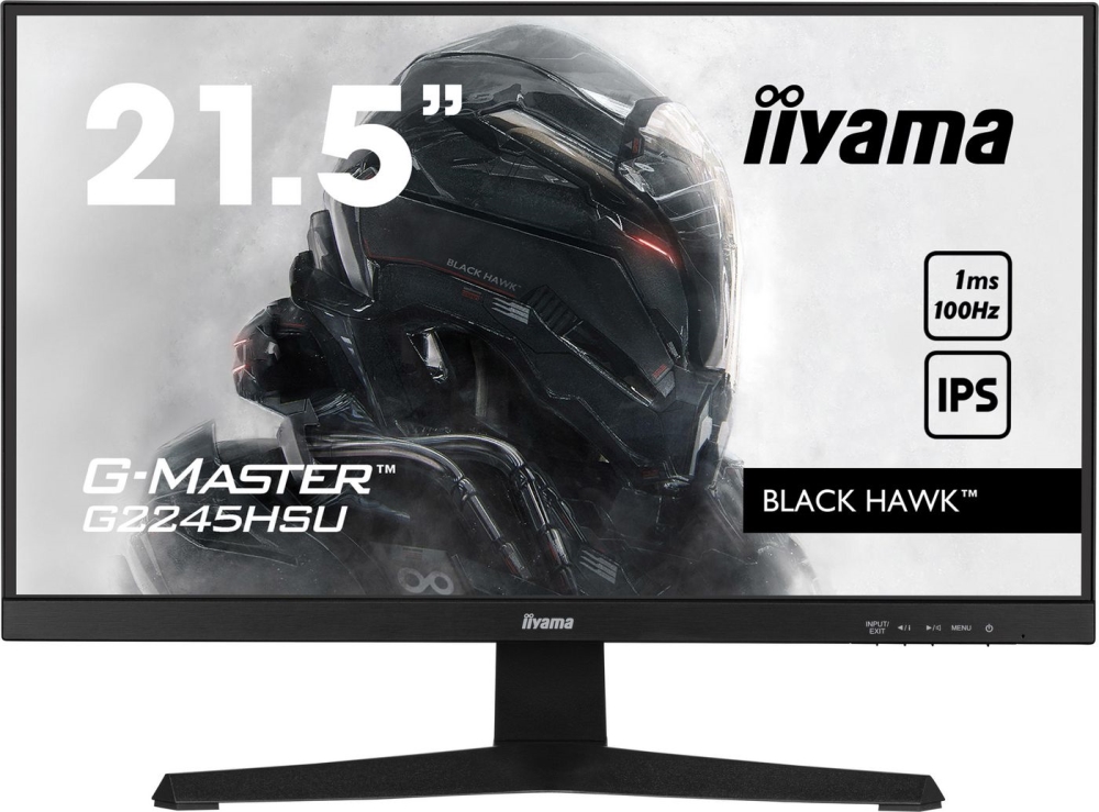 iiyama G2245HSU-B2 Computer Monitors - 21.5 Inches - Black