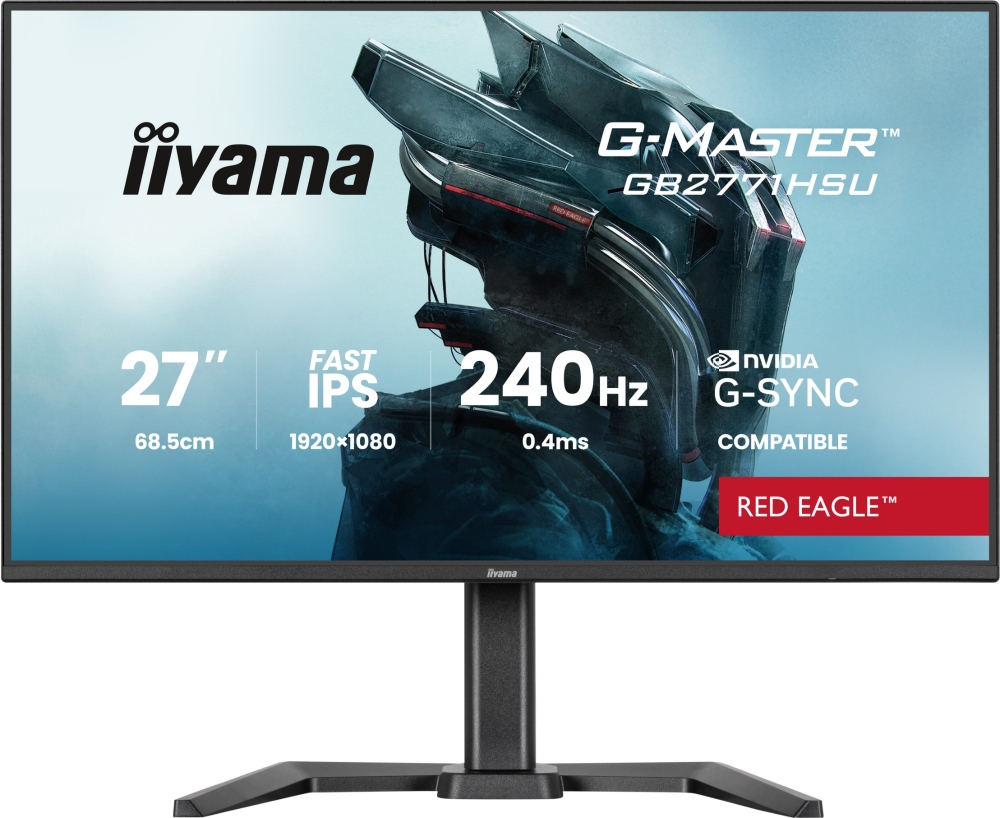 iiyama 240Hz Gaming Monitors - 27 Inches - Black