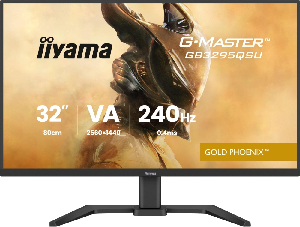iiyama GB3295QSU Computer Monitors - 31.5 Inches - Black
